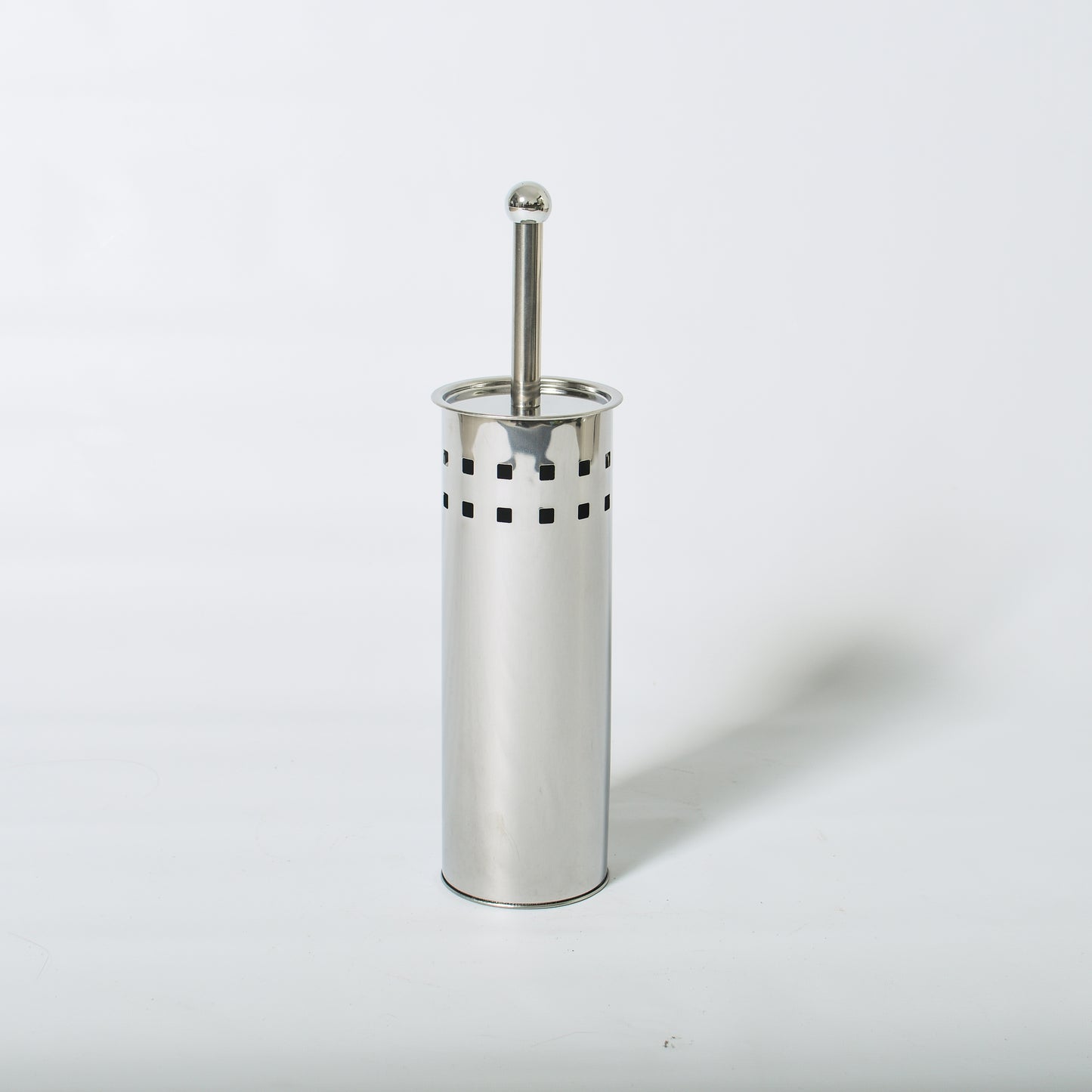 Stainless Steel Toilet Brush with Top Holes