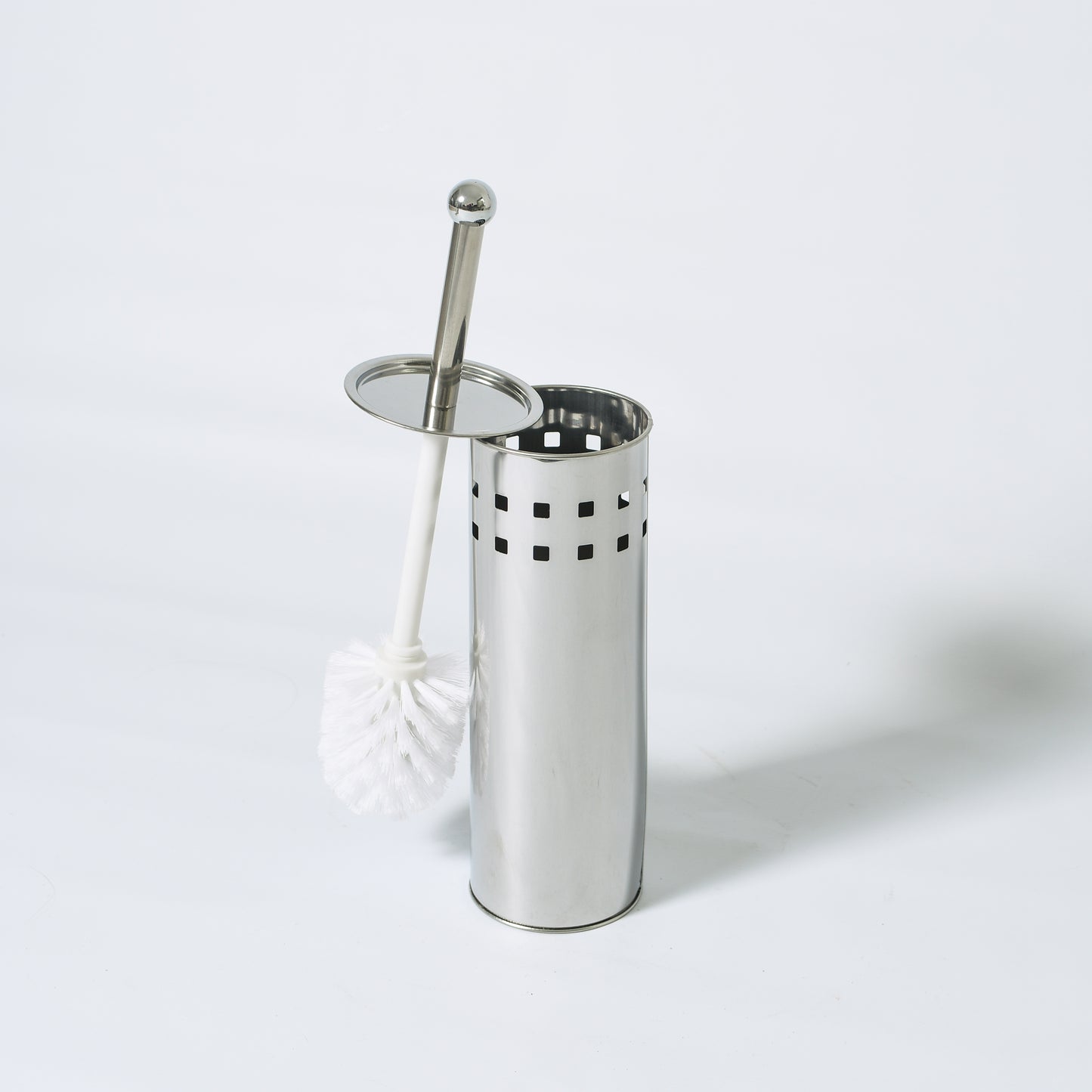 Stainless Steel Toilet Brush with Top Holes