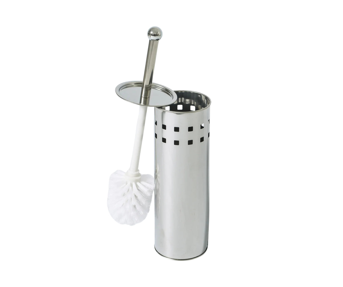 Stainless Steel Toilet Brush with Top Holes