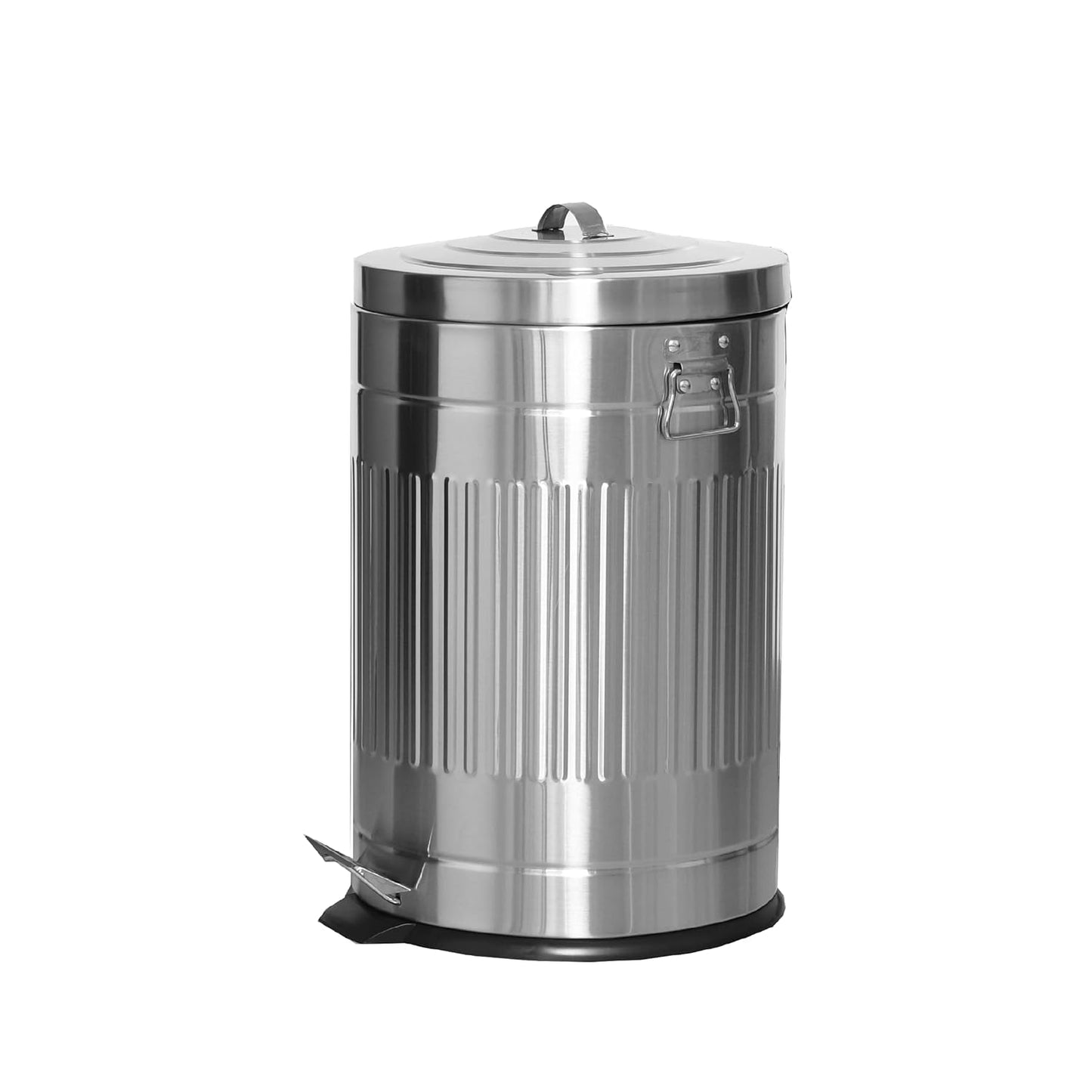 Galvanized Iron Trash Can (12 Liters / 3.2 Gallons)