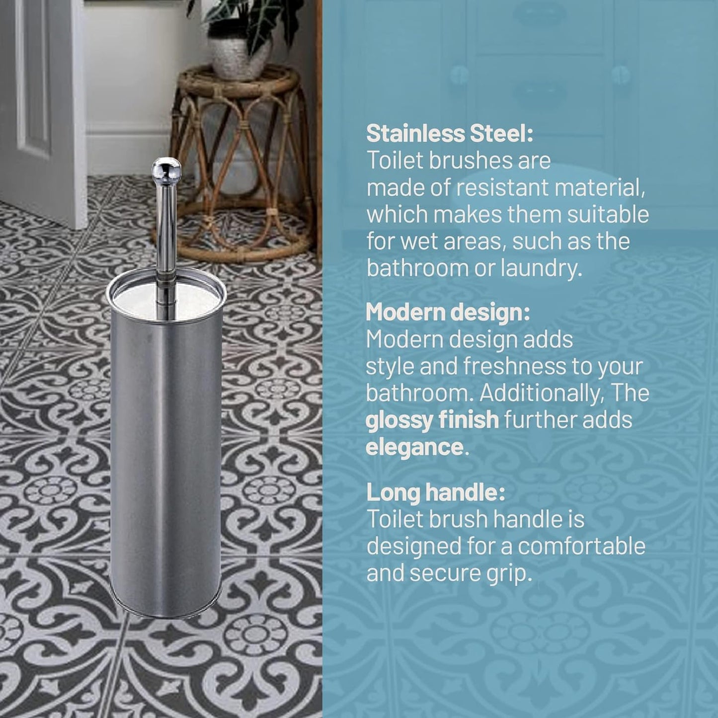 Stainless Steel Toilet Brush